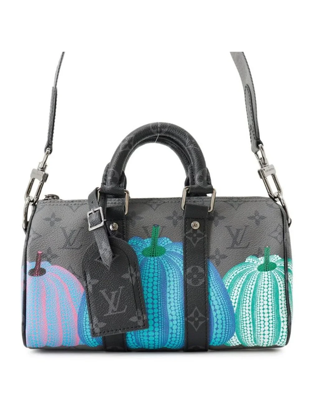 Louis Vuitton Handbag Monogram Eclipse Reverse LV Yk Keepall Bandouliere 25